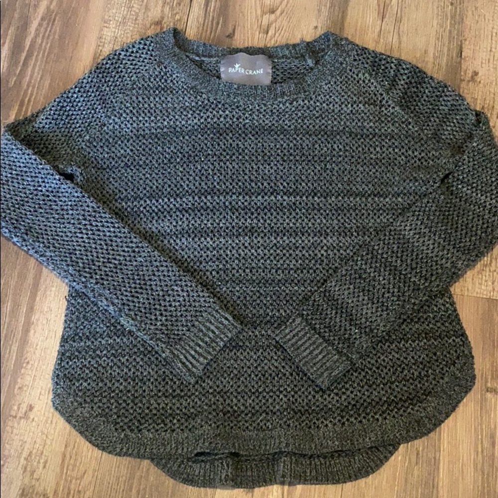 Paper Crane Knot Sweater